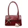 Estilo Primavera 2026, de Aparência Sofisticada, Fashion e Versátil, Bolsa Transversal de Ombro Único Retro de Nicho para Mulheres, Nova Bolsa Tote para Mulheres