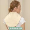 Bufanda de terciopelo de conejo de imitación con artefacto cálido para protección del cuello en otoño e invierno, bufanda de felpa coreana gruesa con hombros descubiertos para oficina