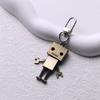 Llavero Creativo Personalidad Simple Celebridad de Internet Colgante de Astronauta Anillo de Llavero de Coche Accesorios de Hebilla para Auriculares Bluetooth