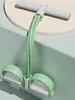 Entrenador de Resistencia con Pedal para Pies Dispositivo de Asistencia para Abdominales Fitness Yoga Uso en Casa Pedal de Pie de Cuatro Tubos Cuerda de Resistencia de Seis Tubos Cuerda de Ocho Tubos