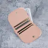 Nueva Cartera Mini Semicircular Linda para Mujer Corta Gran Capacidad Celebridad de Internet Color Sólido Cremallera Versátil Billetera para Monedas Estudiante