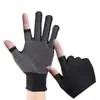 Guantes Transpirables sin Dedos, Antideslizantes, Protección Solar, Pesca, Reparto, Ciclismo, Protección Laboral para Hombres y Mujeres, Resistentes al Desgaste, para Trabajo, Repartidor, Empaque y Clasificación