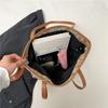Bolso Tote Floral de Bloques de Color para Mujer Verano 2025 Nuevo Floral Gran Capacidad Bolso de Hombro para el Trabajo