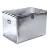 Caja de Herramientas Grande de Hierro Caja de Takeaway de Chapa Galvanizada con Cerradura Caja de Almacenamiento Caja de Hierro para Carpintería