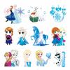 Pegatina de Tatuaje de Dibujos Animados Frozen para Niños Pegatina de Transferencia al Agua Día de Nieve Pegatina de Hielo Moda Linda Pegatina Pequeña