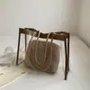 2024 Nuevo Bolso Transparente Grande de Moda para Mujer Bolso Jelly Tote Bolso de Hombro Grande Bolso Madre-Hija Bolso Jelly