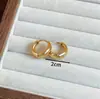 Pendientes de Aro de Moda Europeos y Americanos 2026 Nuevos Pendientes Retro de Nicho Minimalistas Estilo Ins de Moda