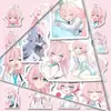 114 Piezas de Pegatinas Temáticas de Pájaros Takanashi Hoshino, Merchandising de Personajes de Blue Archive, Pegatinas de Fan Art para Decoración, Pegatinas de Pared y Escritorio para DIY