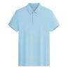 Camisa POLO de manga corta de color liso con solapa informal de negocios de verano, ropa de trabajo personalizada, camisa publicitaria bordada, figura impresa