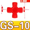 Amortiguador de Acoplamiento Almohadilla Compresor de Aire Conector de Goma de Acoplamiento Octagonal Arandela de Goma Junta GR GS28 38 42