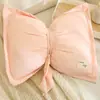 Almohada Decorativa de Lazo Creativa para Silla Sala de Estar Sofá Cojín Decorativo para Coche Cojín para Cabecera Cintura Algodón