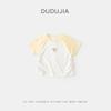 Doodle Família Meninas Camiseta de Manga Curta Verão Tesouro Feminino Camiseta Roupas de Verão Meninas Roupas de Manga Raglan Jaqueta de Bebê Roupas Infantis