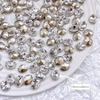 Celebridad en línea arte de uñas huevo de paloma diamante ovalado brillante punta especial forma de diamante joyería de arte de uñas de alta calidad mini accesorios para uñas