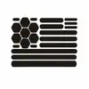 Adesivos Refletivos para Capacete de Motocicleta e Veículo Elétrico Transfronteiriços, Faixas Refletivas para Bicicleta, Adesivos Refletivos de Alta Visibilidade para Segurança contra Arranhões de Bicicleta