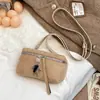 Bolsa Pequena Fosca de Design de Nicho 2025 Novo Estilo Elegante Coreano Simples Moda Tendência Bolsa de Mão Bolsa de Ombro