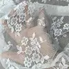 Tejido floral de encaje ligero de verano, textura similar al algodón, adecuado para vestidos, chaquetas, chales y materiales de encaje jacquard