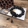 Sândalo vermelho especificações 2.0*12 com pulseira de contas líder Wen brincar de madeira casual Coringa pulseira da moda