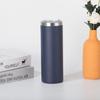 Copo Térmico de Aço Inoxidável 304 com Alto Valor Estético, Design para Sublimação, Adequado para Uso Doméstico, Copo de Água em Formato Reto, Grande Capacidade para Negócios e Escritório, Porta-Copos para Carro