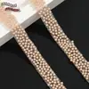 Adhesivo de Doble Cara Adhesivo Termofusible Colorido Abs Redondo Perla Tira Adhesiva Cinta de 1.5 cm de Ancho Zapato Bolsa Calcomanía de Cristal
