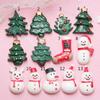 Exportação de suprimentos de Natal glitter árvore de Natal boneco de neve patch DIY meias de Natal caixa de presente acessórios de joias