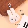 Colgante Llavero para Mochila, Accesorio de Correa para Funda de Teléfono, Muñeco de Peluche de Gato y Conejo