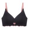 Cloud sense sem costura push up grande roupa íntima feminina confortável sem fio fino sutiã ajustável amor sutiã terno