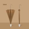 Paraguas de Mango Largo al Por Mayor Paraguas Automático Lluvia o Sol Paraguas Publicitario Grande Estampado Varilla Recta 16 Varillas Mango Curvo Impermeable Juego de Paraguas