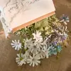 Flor de Simulación Crisantemo Holandés Ramo Pequeño Ramo de Flores Decoración del Hogar Arreglo de Escena Flor Artificial Arte Floral Venta Caliente Transfronteriza El Más Vendido