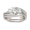 Sanjie Moda transfronteriza europea y americana Anillo con engaste de diamantes personalidad diseño moderno para mujer joyería de lujo ligera venta al por mayor de fábrica