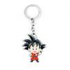 Periférico de Animação Dragon Ball Versão Q Chaveiro Goku Pingente de Metal Colar