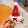 Estilo Ballet Navideño Gorro Navideño Pasador Lindo Femenino Versátil Accesorio para el Cabello de Alto Valor Clip para Flequillo Lateral Adorno para el Cabello