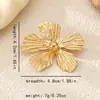 Venta Caliente Transfronteriza 1 Pieza Broche de Flor de Industria Pesada de Moda con Temperamento Adecuado para Banquetes de Mujeres Elegante