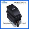 82000-02451 É Adequado para Renault Laguna 2001-2005 Vidro Elétrico Interruptor Único Interruptor de Vidro Elétrico