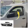 Adecuado para Camioneta Pick-up de Puerta Sencilla Toyota Hilux Hilux Vigo 2004-2015 Ceja Impermeable Moldeada por Inyección