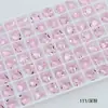 Dongzhou Cristal Transparente Diamante Suelto Súper Brillante Fondo Puntiagudo Accesorios para Uñas Diamante Cubo de Hielo Ovalado Pedrería para Uñas Portátil Venta al por Mayor en Stock