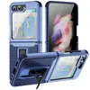 Elegante Anticaída Dos en Uno TPU+PC Adecuado para Funda de Teléfono Móvil Samsung Z Flip6 Adecuado para Z Flip5/4/3