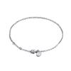 Colección de Pulseras de Diamante de Plata 925 Transfronterizas Europeas y Americanas Que No Se Desvanecen, Oro Real 18K Pulseras Versátiles de Lujo Accesible Venta al por Mayor Ui