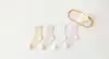 Calcetines de Verano Finos de Malla para Bebé, Calcetines Transpirables de Color Sólido con Aire Acondicionado para Niños y Niñas, Calcetines de Algodón de Media Pantorrilla para Niños
