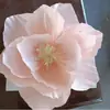 Material de Criação Ambiental para Jardim de Infância Ambiente do Canto da Sala de Aula Parede de Ambiente Decoração de Shopping de Casamento Flor de Lótus de Papel Amassado Simulado Feito à Mão