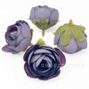 Pintura a Óleo Simulada Saquinho de Chá Cabeça de Flor de Rosa DIY Corsage Chapéu Adorno de Cabeça Caixa de Presente de Casamento Decoração Floral Feita à Mão