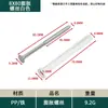 Tornillos de Expansión para Gabinetes de Cocina Minimalistas Modernos Ferretería para Muebles Tubo de Expansión Fijo con Cubierta Decorativa Tornillo Clavo Integrado