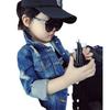 Atacado de Roupas Infantis Jaquetas para Meninas 2626 Nova Coleção de Primavera Tops Jeans Lavado Desgastado para Meninas 3-8 Anos