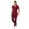 Conjunto de uniformes médicos transfronterizos europeo y americano, uniformes quirúrgicos para doctor y enfermera, ropa de trabajo médica multicolor, personalizable con logo