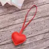 Pingente Love Bag Pingente de Mala Chaveiro Couro PU Espessado em Forma de Coração Tecido Preenchido de Camada Dupla Joia Personalizada
