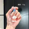 Chaveiro de Cachorro de Desenho Animado Pingente de Bolsa Ursinho de Pelúcia de Desenho Animado Pingente de Carro de Trabalho Presente Criativo para Eventos Atacado