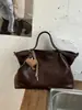 Bolso de Hombro Nuevo para Mujer Otoño 2025, Bolso de Viaje Retro de Moda de Nicho con Gran Capacidad, Bolso Casual para Mujer