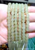 Colar de Corrente de Contas Brancas Yuqing Água Clara Natural de Jade Hetian Contas Redondas em Atacado Cordão Colar de Corda para Presente de Mãe