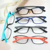 Nuevo Armazón de Lentes Ultra Ligero Tr90 para Hombres con Lentes para Miopía Armazón Clásico Negro Cuadrado Pequeño para Mujeres con Lentes para Leer