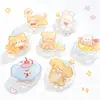 Nuevo y lindo soporte magnético para teléfono con airbag, estilo postre, de animal de peluche, plegable y retráctil N52