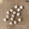 Bola de Espuma Mini Pequeno Coração Coração 2cm Decoração de Grampo de Cabelo Espuma Branca Coração Coração Coração de Frango Decoração de Caixa de Doces